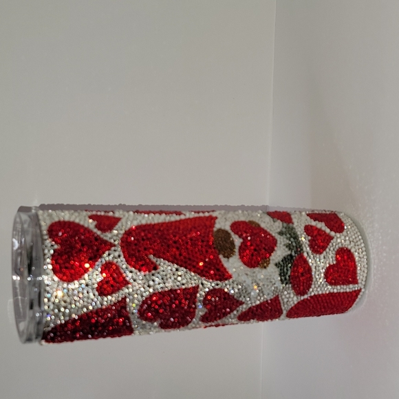 Handmade rhinestones Valentine's cup (20oz) - Picture 5 of 5